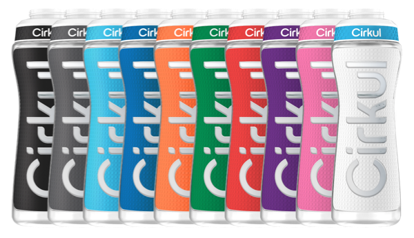 22oz. Grip Squeeze Plastic Bottle & Sport Lid K1