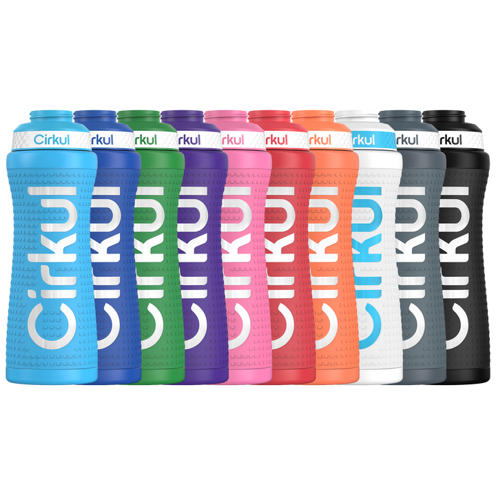 22oz. Grip Stainless Steel Bottle & Sport Lid D5