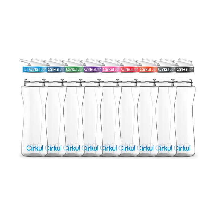 22oz. Plastic Bottle & Comfort Grip Lid L0